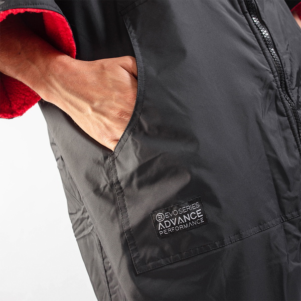 Gul Evorobe Accappatoio AC0128-B6 - Black / Rosso